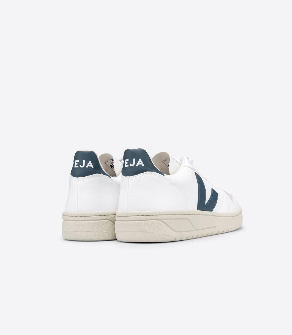 Adults Veja V-10 Cwl California Vegan Blancas | ESXBR62078