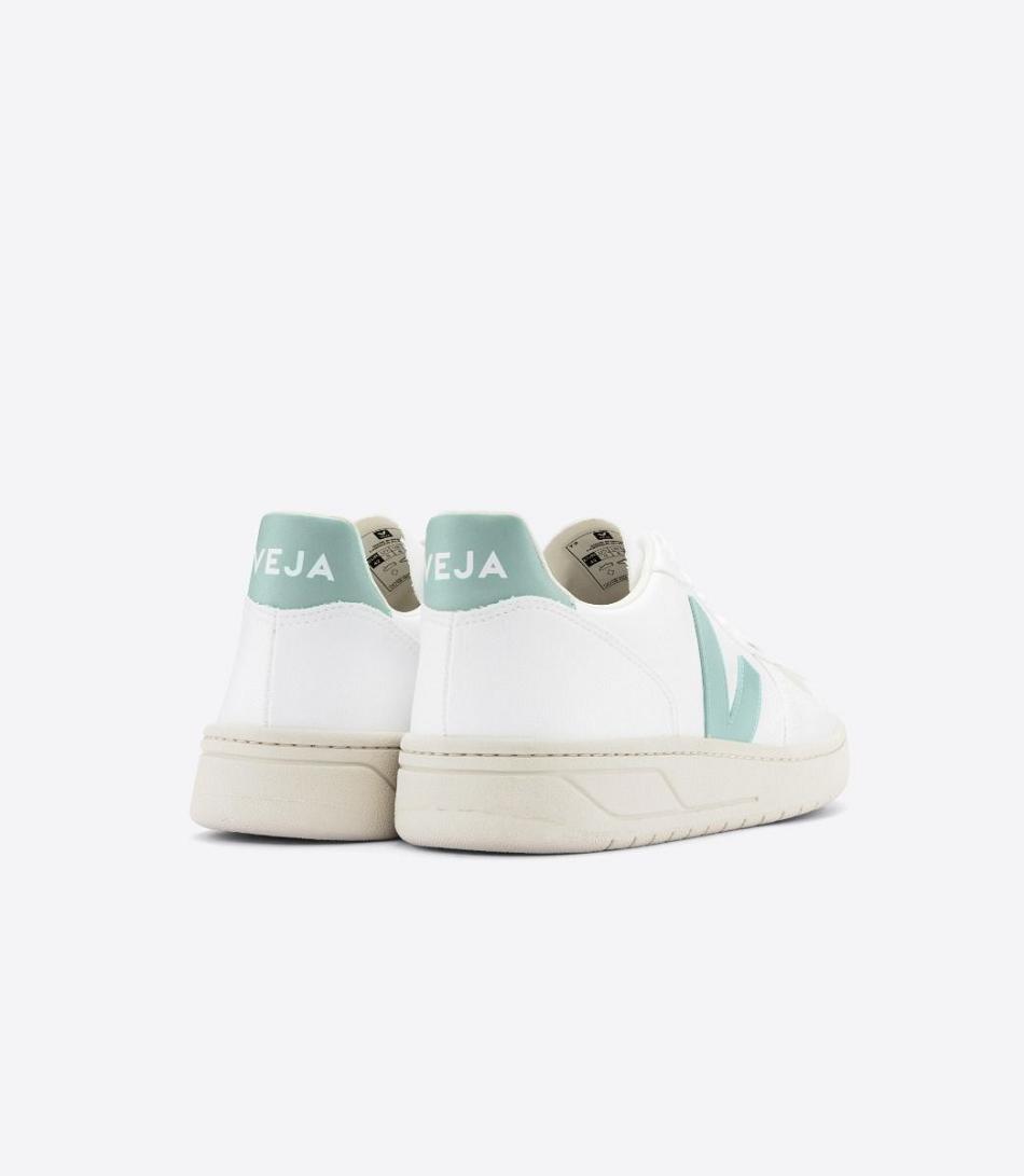 Adults Veja V-10 Cwl Matcha Vegan Blancas | QESWA17038